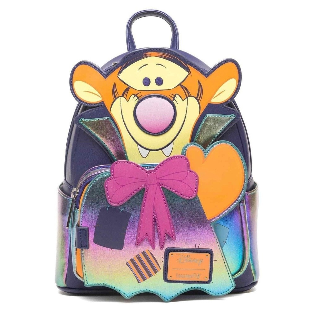 Loungefly Disney Tigger Vampire Cosplay Winnie The Pooh Friend Mini Backpack NWT